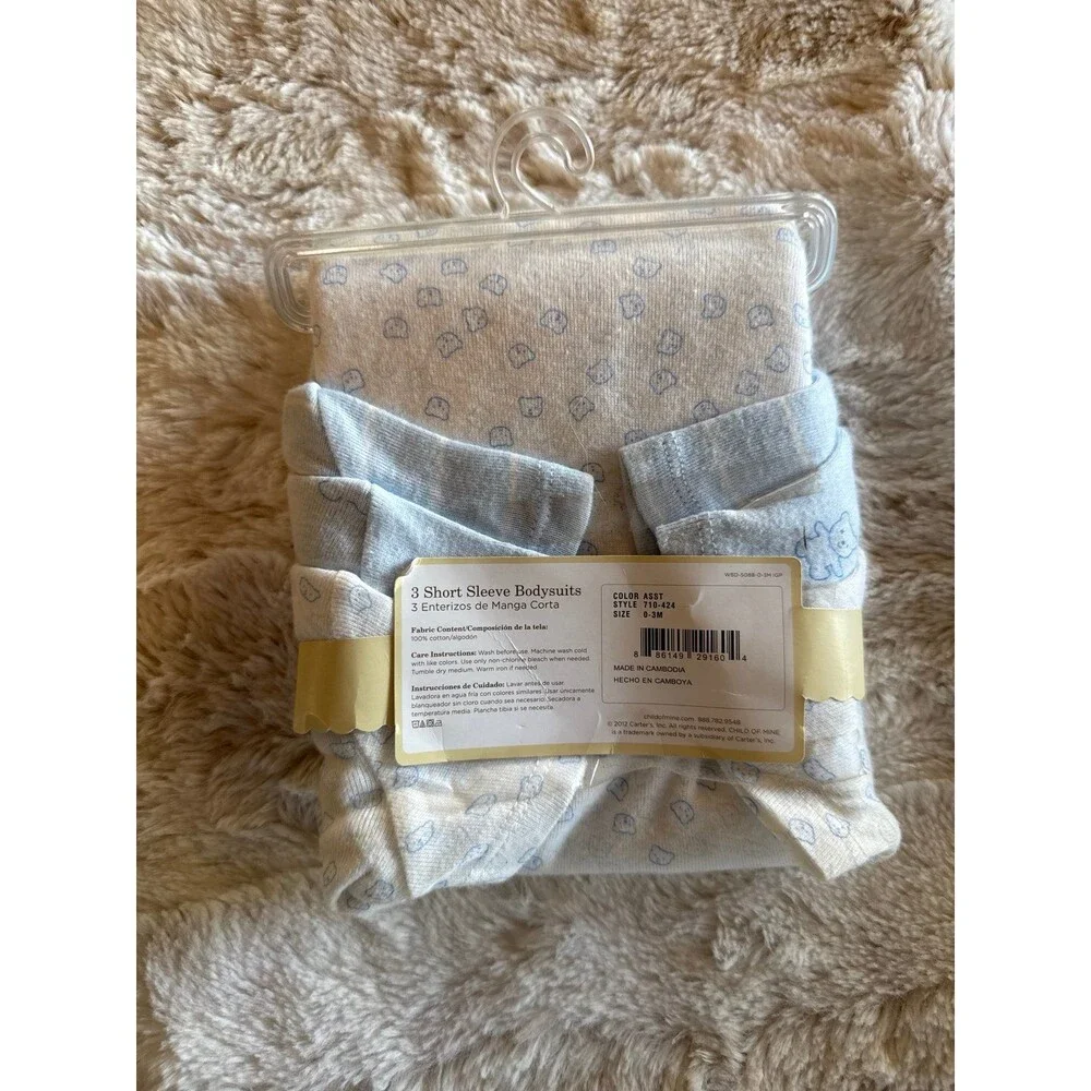 Boys 0-3 Onesies NWT